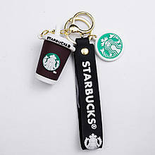 Дитячий брелок Старбакс 3,5×4,5 (см) для ключів, на сумку і рюкзак HP-55-26SG
