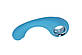 Вібратор для точки G FairyGasm BraveryAward blue, 12,5х2,5 см., фото 5