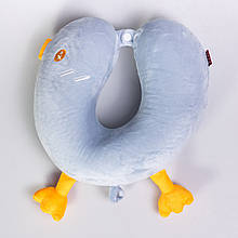 Подушка для шиї Duck U-подібна, блакитний HP-56-4BL