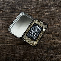 Набір подарунковий із бензиновою запальничкою в металевому кейсі