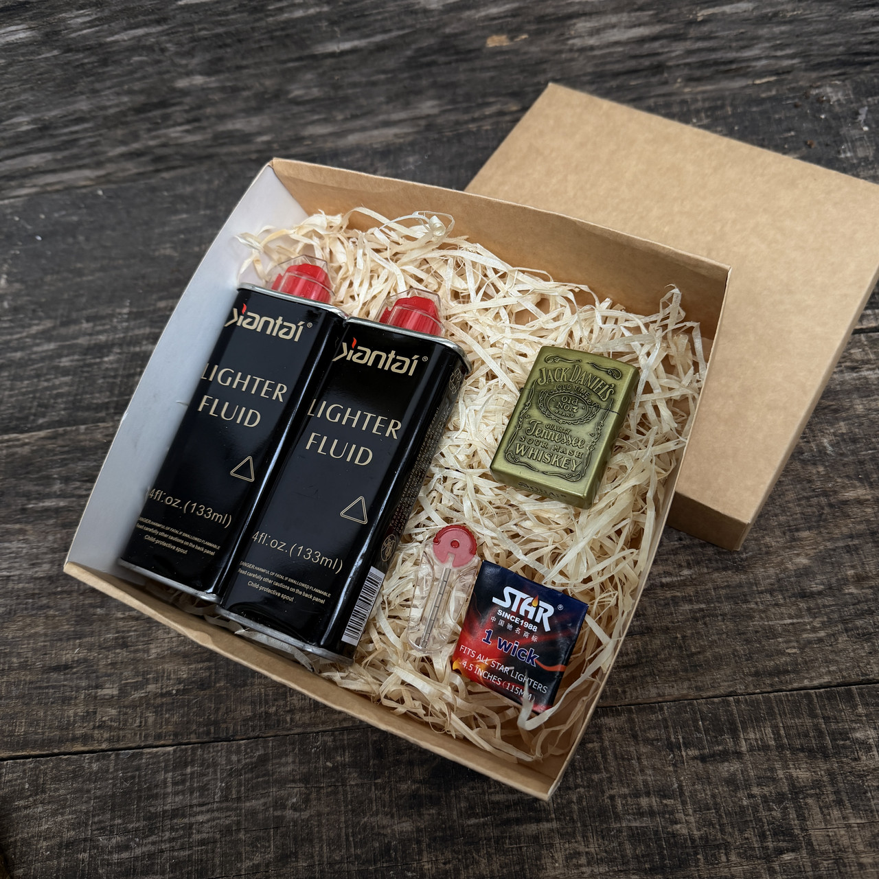 Набір подарунковий із бензиновою запальничкою, фото 1