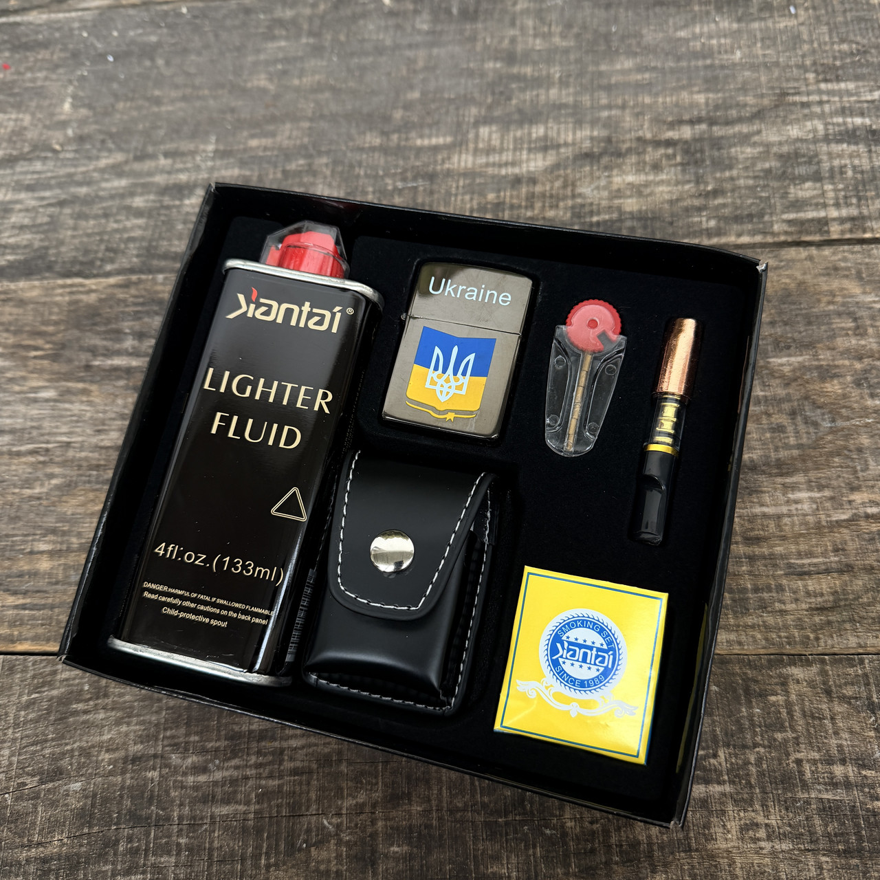 Набір подарунковий з бензиновою запальничкою, фото 1