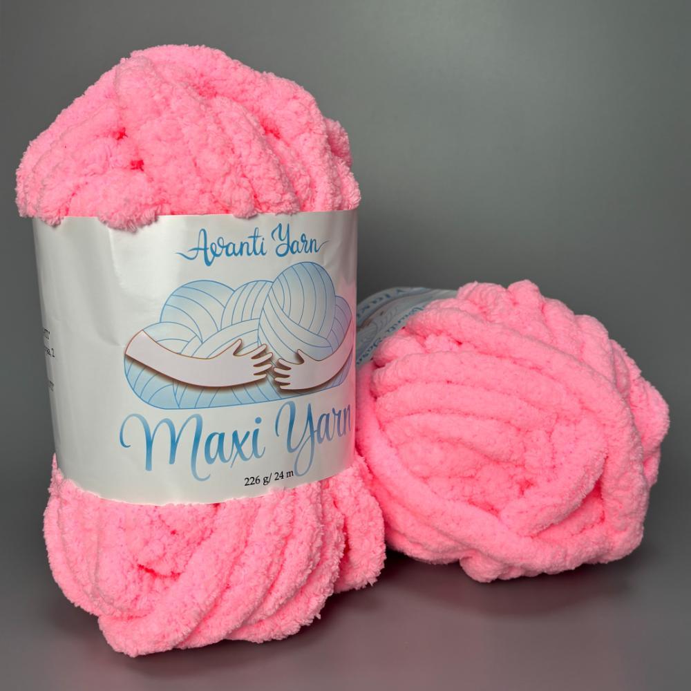 Пряжа Maxi Yarn 04 барбі, фото 1