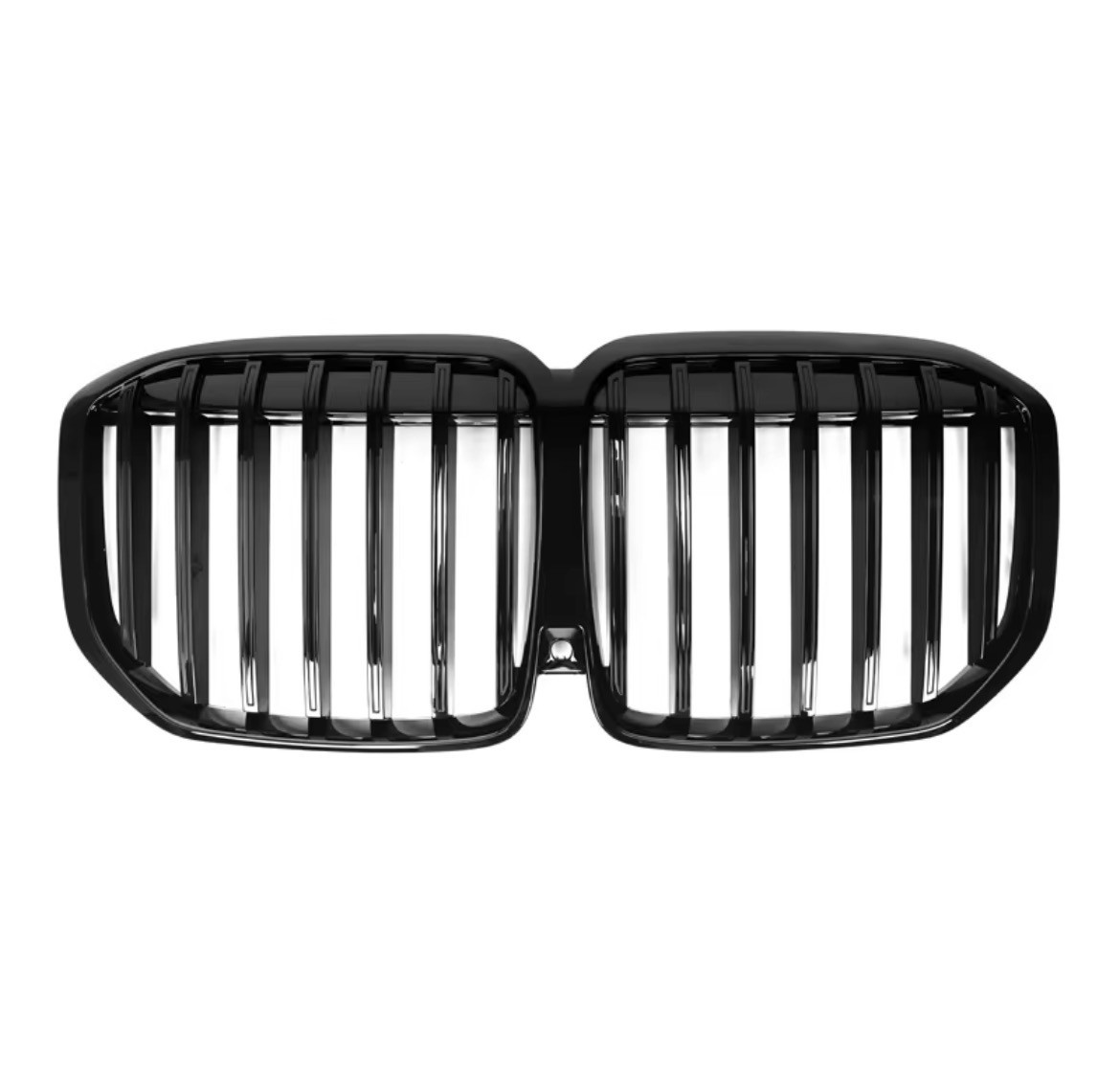 Решітка радіатора BMW X7 G07 рестайлінг чорні глянцеві ніздрі БМВ, фото 1
