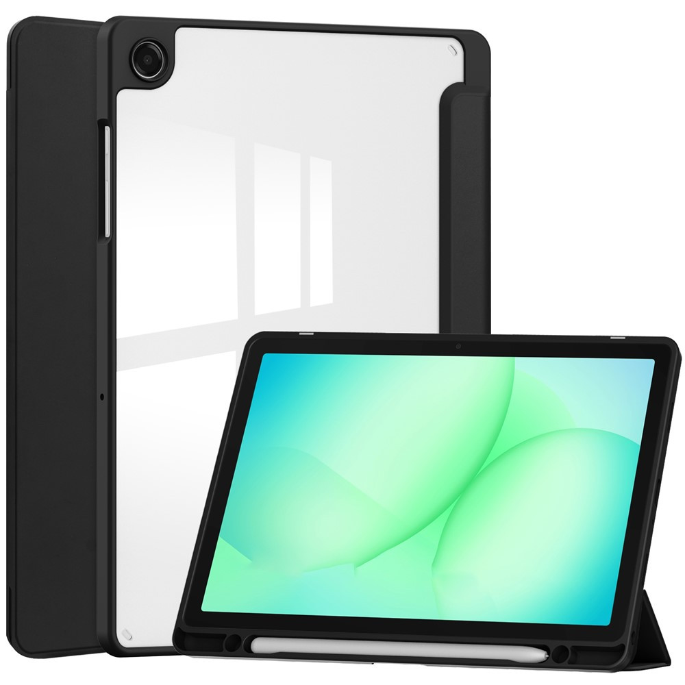 Чохол Clear Acrylic  Samsung Galaxy Tab A11 Plus (2025) SM-X230, SM-X236 Чорний, фото 1