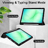 Чохол Clear Acrylic  Samsung Galaxy Tab A11 Plus (2025) SM-X230, SM-X236 Чорний, фото 6