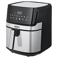 Мультипіч аерофритюрниця Rotex ROM680-XL Аерофритюрниця 6 л. MultiFry Аерофритюрниця сенсорна 1700Вт, 8 програм мультипечі