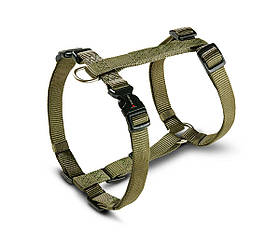 Анатомічна шлейка для собак Wolters Анатомический XS 25-35 см / 10 мм Оливковий yX.