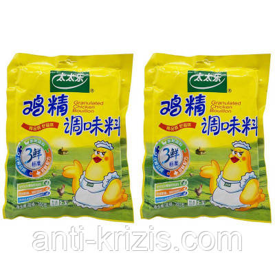 Курячий бульйон у гранулах сухий Січуань Chiken Bouillon 454г. (Китай)