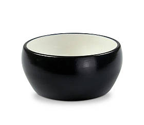 Керамічна миска для собак Wolters Diner Color M 0,50 л Білий/Чорний yX.