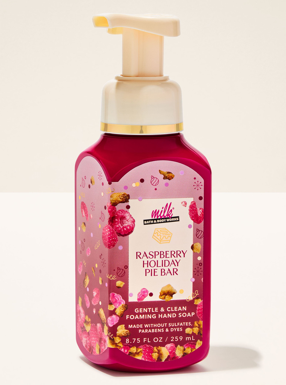 Мило-пінка для рук Bath & Body Works — Raspberry Holiday Pie Bar Foaming Hand Soap / 259 мл, фото 1
