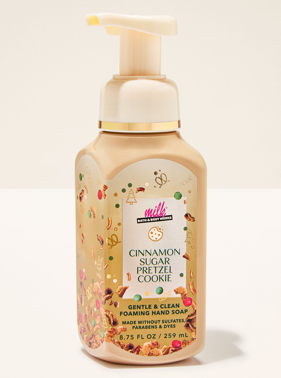 Мило-пінка для рук Bath & Body Works — Cinnamon Sugar Pretzel Cookie Gentle & Clean Foaming Hand Soap / 259 мл, фото 1