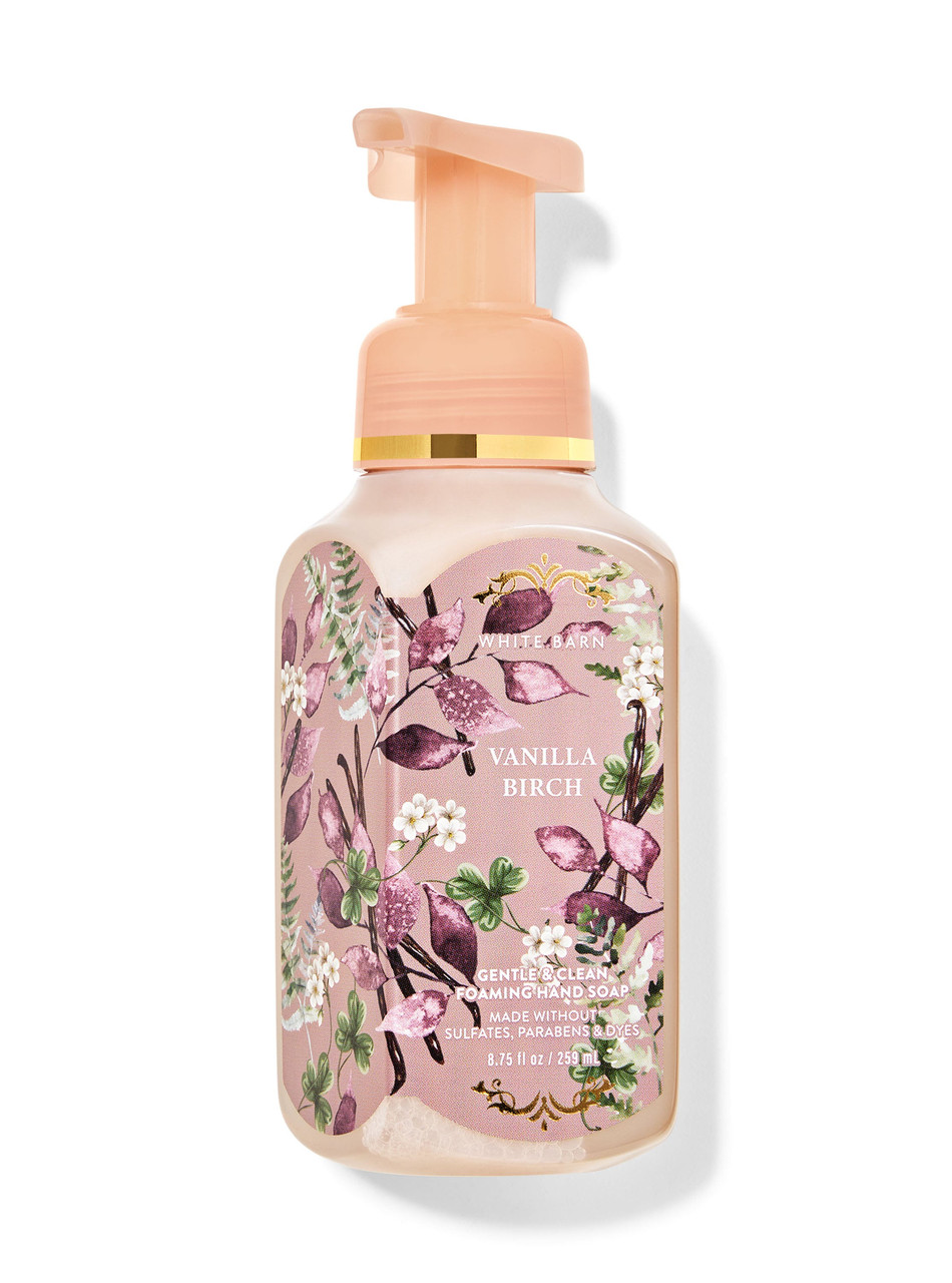 Мило-пінка для рук Bath & Body Works — Vanilla Birch Gentle & Clean Foaming Hand Soap / 259 мл, фото 1