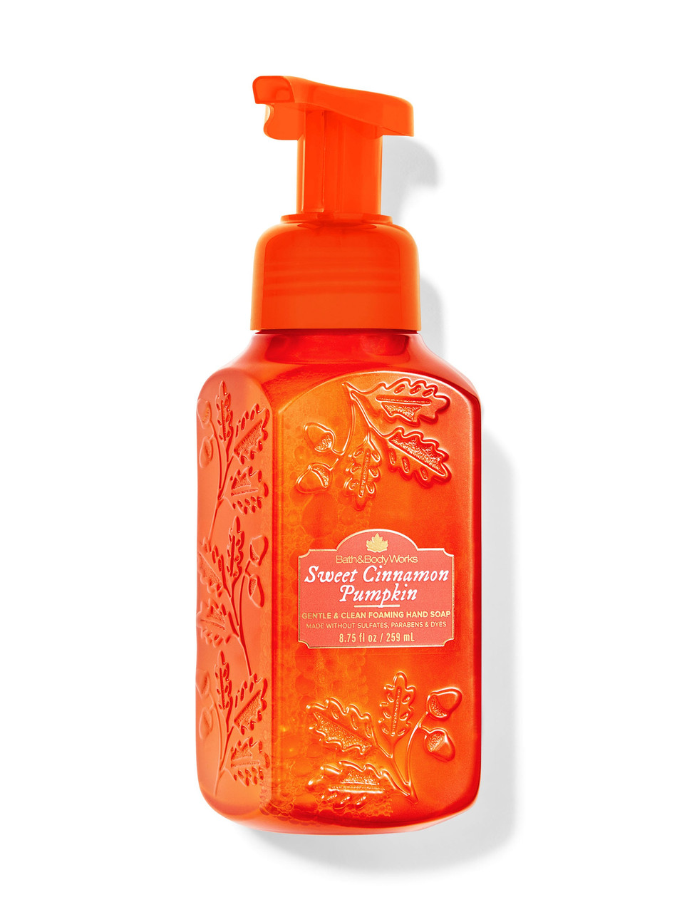Мило-пінка для рук Bath & Body Works — Sweet Cinnamon Pumpkin Gentle & Clean Foaming Hand Soap / 259 мл, фото 1