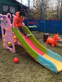 Дитяча гірка для катання з кільцем для м'яча Toti T — 40502