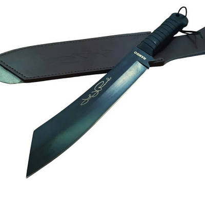 Мачете RAMBO IV чорний клинок.AT 4256