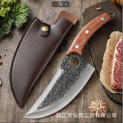 Обробний ніж для кухні сербський ніж. a4142