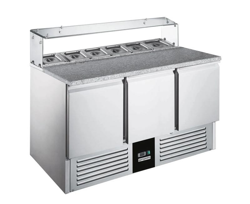 Стіл холодильний саладетта GGM Gastro SAG147OG#GSG147E, фото 1