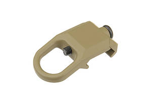 Кріплення для ремня на планку Пікатінні у стилі MAGPUL  - Dark Earth [CS] (для страйкболу)