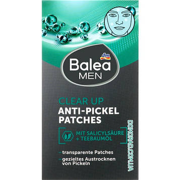 BALEA MEN Патчі проти прищів Clear-Up Anti-Pickel 36шт.