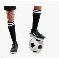 Чорні високі гетри футбольні спортивні професійні шкарпетки