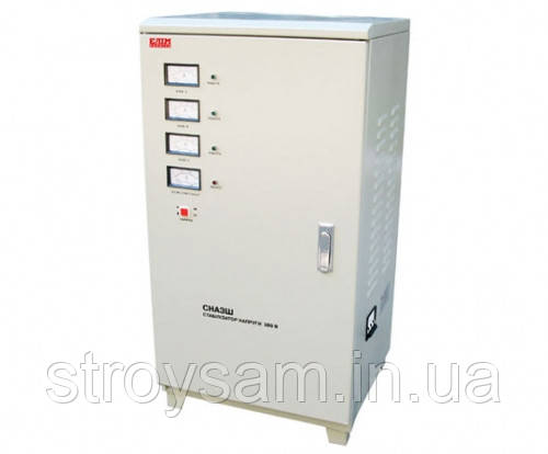 Стабілізатор напруги 15 кВт сервоприводний 380в Lorenz Elim СНА3Ш-15000, фото 1