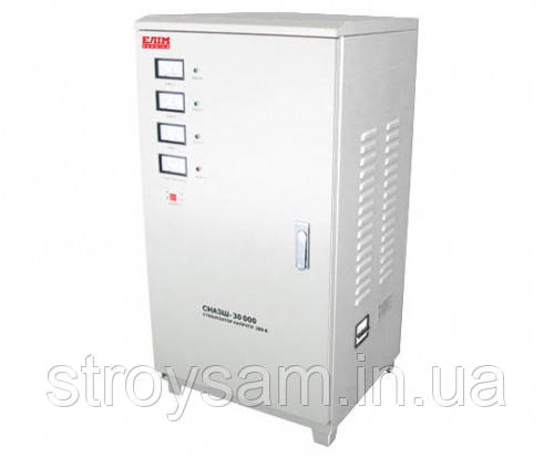 Стабілізатор напруги 30 кВт сервоприводний 380в Lorenz Elim СНА3Ш-30000, фото 1