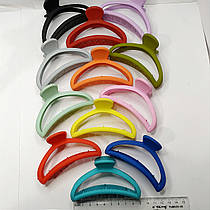 Шпилька краб для волосся "Варенник колір" 9 см