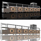 Марміт для перших страв М 1Б-2-1100 М "Модерн", УЦІНКА, електричний марміт з двома конфорками, дві скляні полички, фото 4