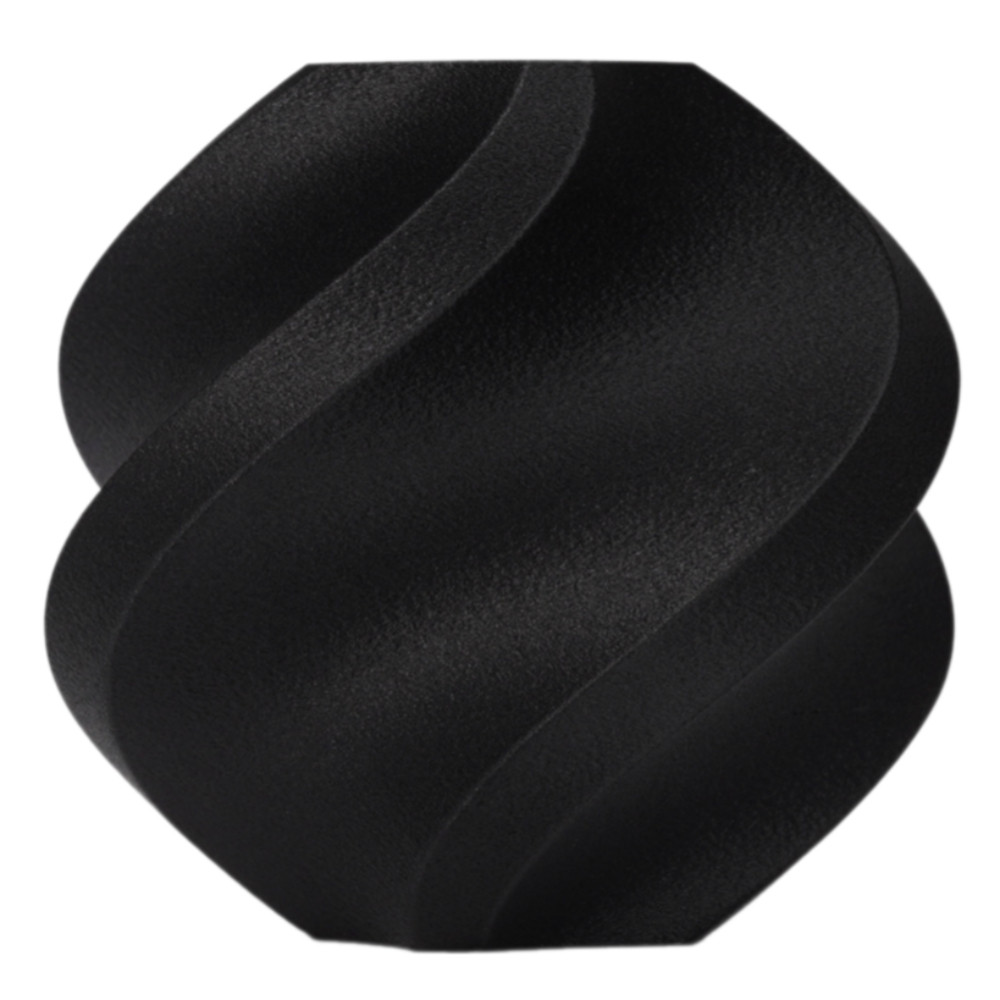 Пластик Bambu Lab PA6-CF  Black (72100), Reusable Spool, 1.75мм, 1кг, 380м, 260-290°C, Чорний філамент для 3Д-друку, фото 1