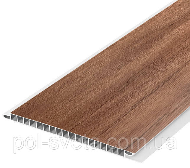 Панель пластикова Decomax Тібетський дуб 2700х250х6 мм Обшивка пластикова для стін Пластикові панелі пвх, фото 1