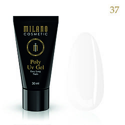 Кольоровий Полігель для нарощування MILANO PolyGel Color 37, 30 мл