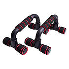 Фітнес набір 7 в 1 (ролик преса, брусся для віджимань, еспандер, скакалка) / Набір для тренувань вдома / Спортивний набір для дому, фото 3