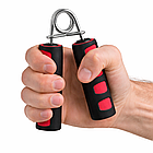 Фітнес набір 7 в 1 (ролик преса, брусся для віджимань, еспандер, скакалка) / Набір для тренувань вдома / Спортивний набір для дому, фото 5