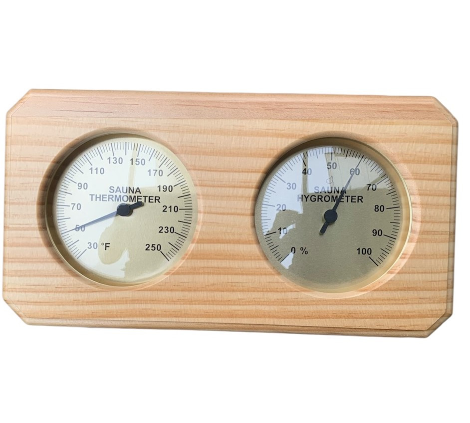 УЦІНКА Термометр для бані та сауни сосна №15 ( Фаренгейти ), фото 1