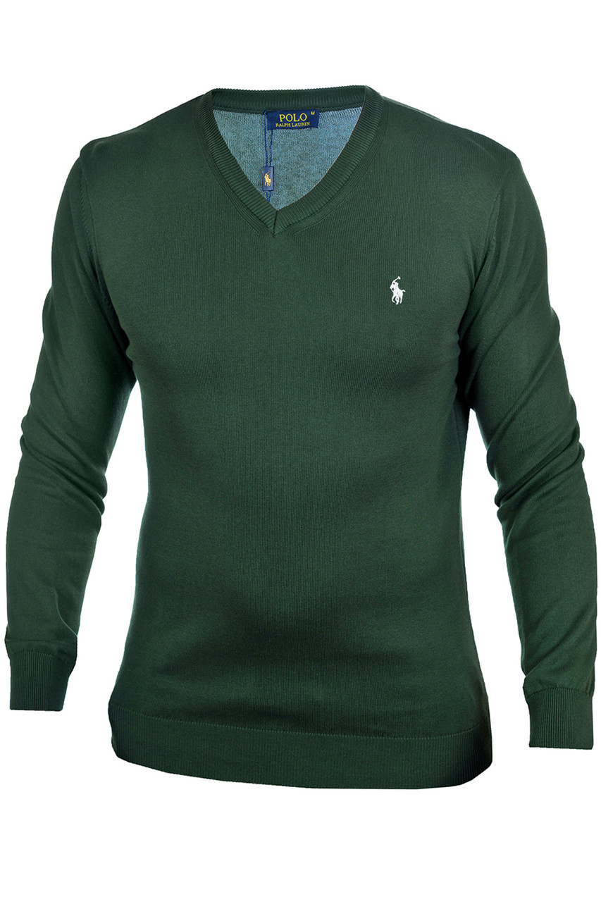 Светр чоловічий Polo 25-P106 зелений