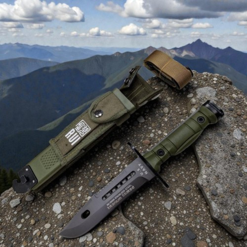 Ніж мисливський US NAVY Olive, фото 1