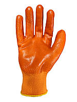 Рукавички робочі утеплені покриті прозорим ПВХ TRIDENT