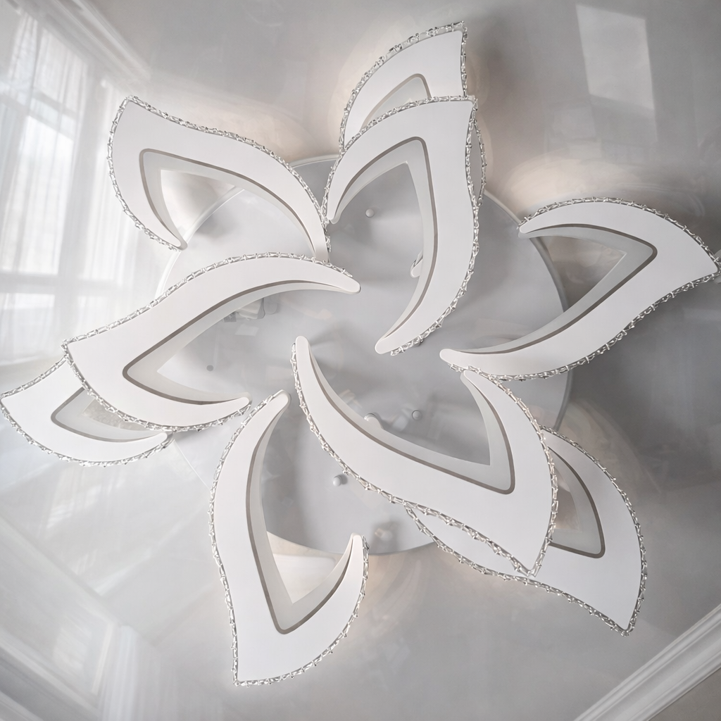 Люстра ЛЕД у велику кімнату Vatan Light 234W до 40 м² колір 1183/6+3, фото 1