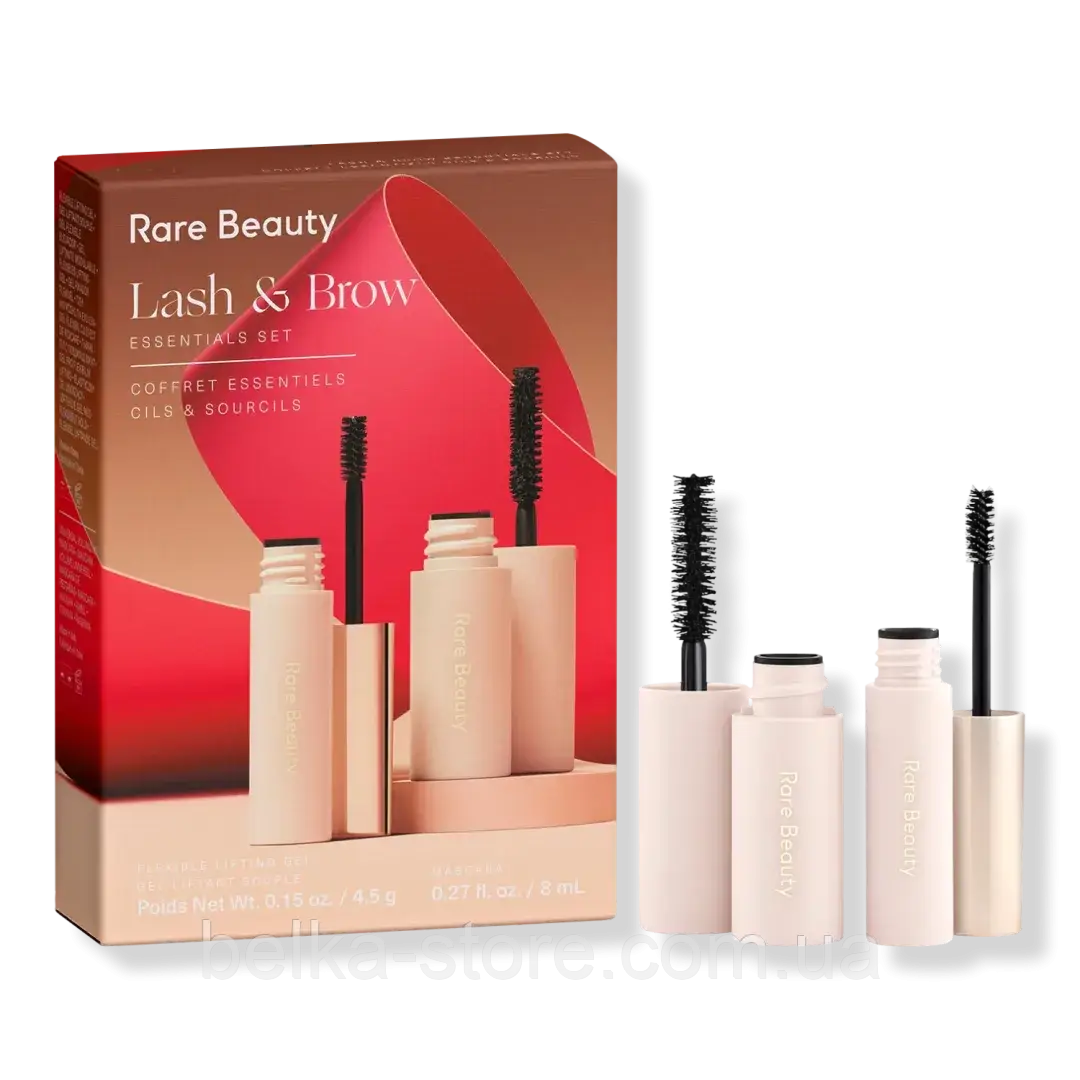 Набір туш для вій та гель для брів Rare Beauty & Brow Essentials Set, фото 1