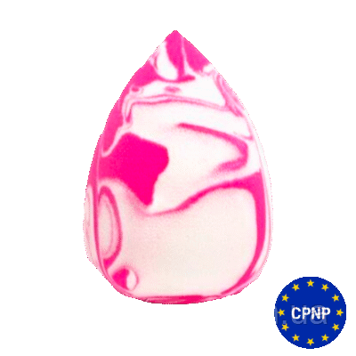 Спонж супер м'який малиново-білий крапля ZOLA, фото 1