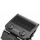 Лезо машинки для стрижки 46 мм, нержавіюча сталь + кераміка, VGR V-880C / Ножовий блок для машинки / Лезо для машинок VGR, фото 4