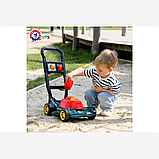 Дитяча іграшка газонокосарка каталка ходунки для ходьби дитини дітей малюків Технок косарка для хлопчика, фото 7