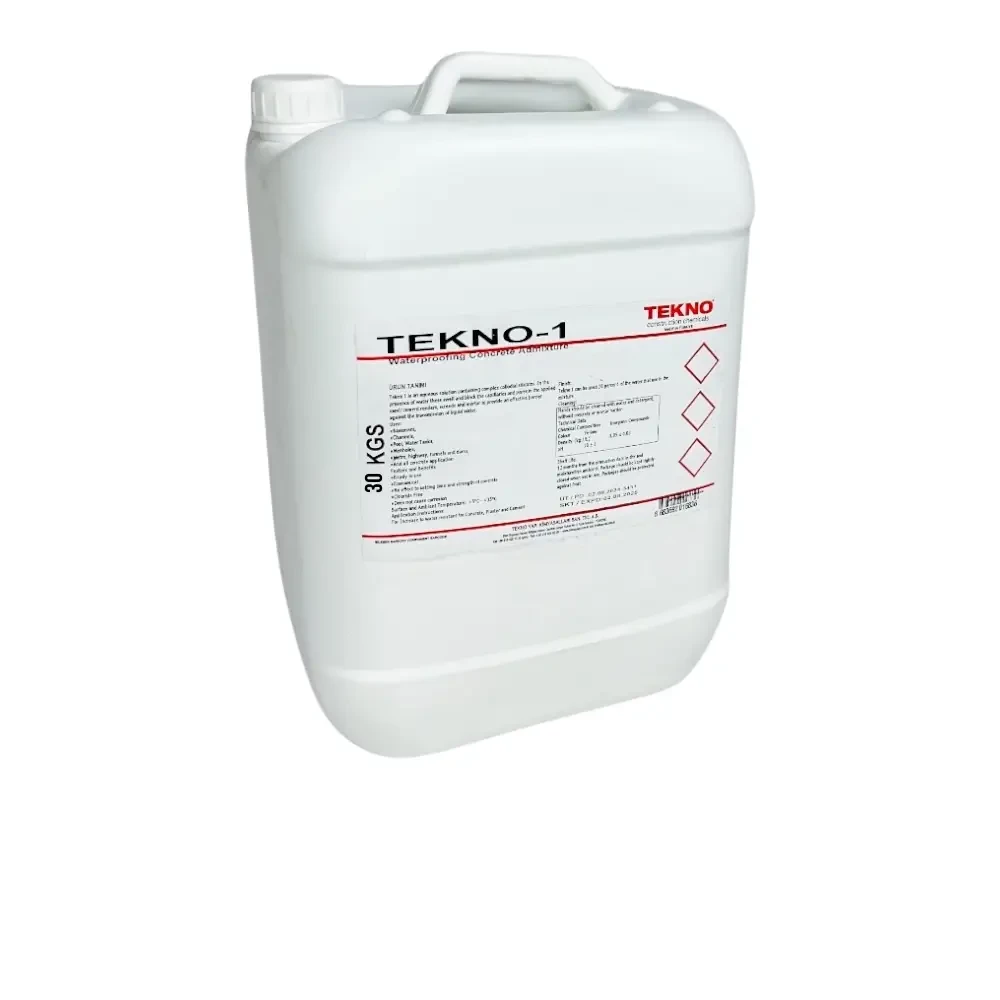 Гідрофобна домішка для бетонів і будівельних розчинів Tekno 1 (30 кг)