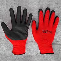 Рукавиці робочі залита долоня бандерівка вампірка