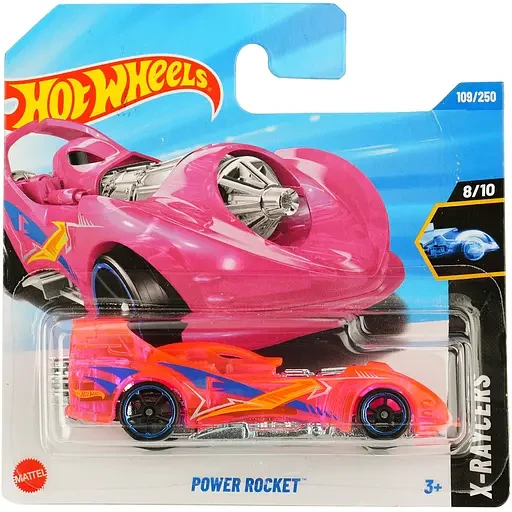 Машинка Хот Вілс 1:64 Power Rocket колекція X-Raycers Hot Wheels Mattel JBB69