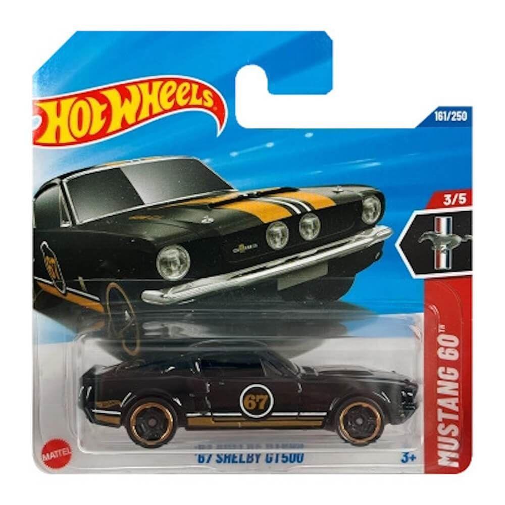 Машинка Хот Вілс 1:64 `67 Shelby GT500 колекція Mustang 60 Hot Wheels Mattel JBB94, фото 1