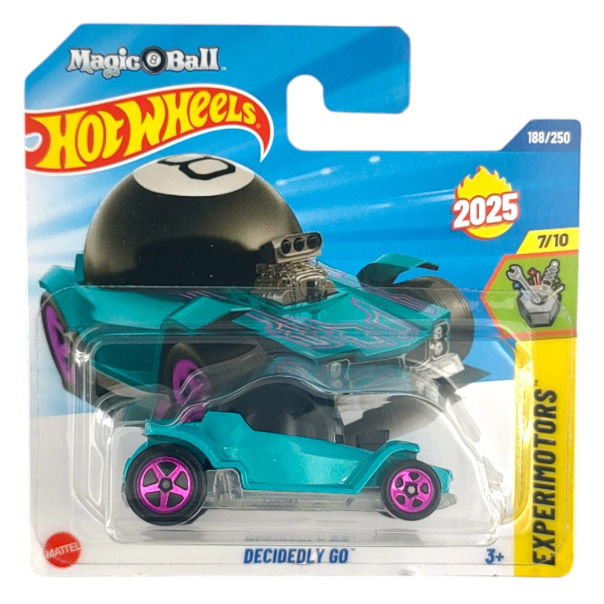 Машинка Хот Вілс 1:64 Decidedly GO колекція Experimotors Hot Wheels Mattel JBC12