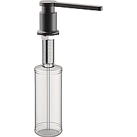 Дозатор для мийного засобу врізний Koer SDB-03-05 300 мл (колір чорний) (KR5633)