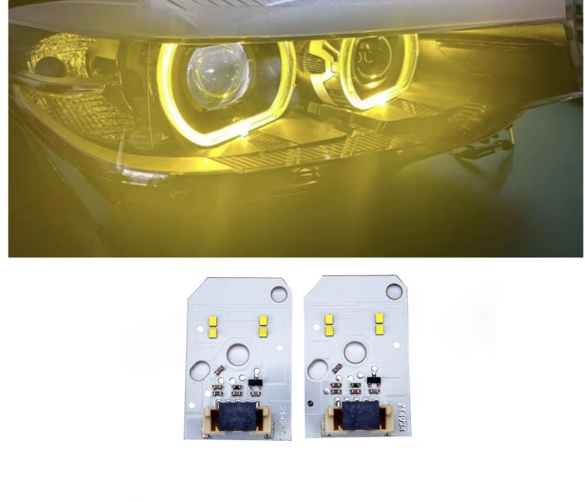 Жовті LED чіпи BMW G30 G31 дорест xenon, фото 1